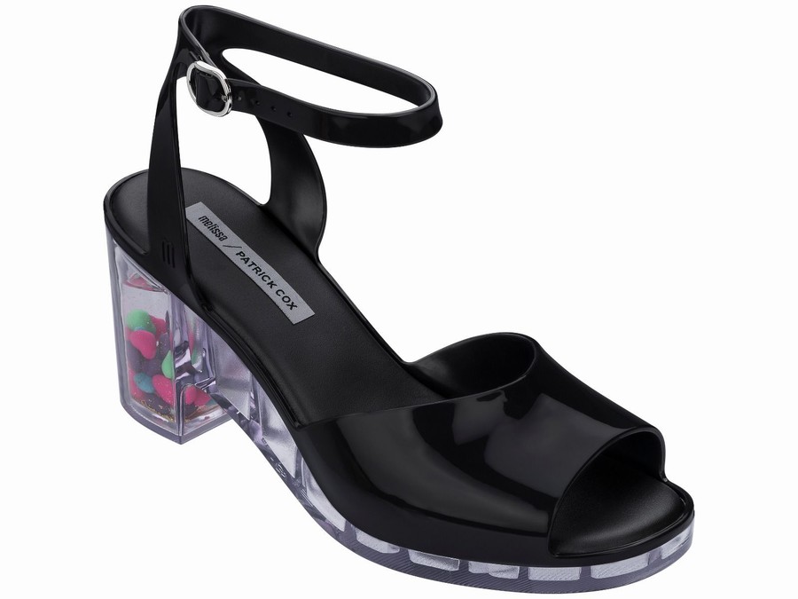 Zapatos Altos Melissa Patrick Cox Mujer - Negras - Argentina LZJ-928634